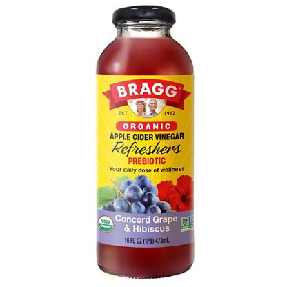 Bragg Concord Grape-Hibiscus Apple Cider Vinegar Drink, 16 oz – Central