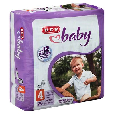 heb size 4 diapers