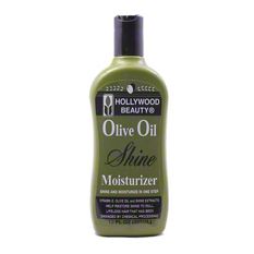 HOLLYWOOD BEAUTY Olive Oil Shine Moisturizer (12oz)