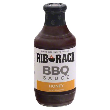 Rib Rack Sweet Honey BBQ Sauce, 19 oz | Central Market - Really Into Food