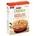 H-E-B Organics Honey Nut Toasted O's Cereal, 14 oz