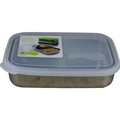 clear rectangle container