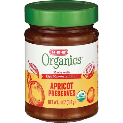 H-E-B Organics Apricot Preserves, 11 Oz | Central Market - Really Into Food