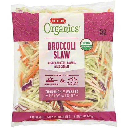 broccoli organics oz slaw centralmarket