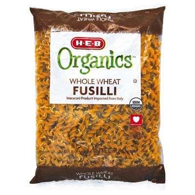 H-E-B Organics Whole Wheat Fusilli, 16 Oz | Central Market - Really ...