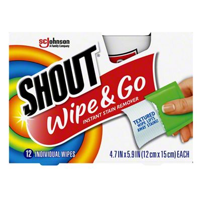 Shout Wipe & Go Instant Stain Remover