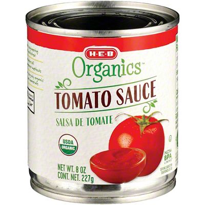 H-E-B Organics Tomato Sauce, 8 Oz – Central Market