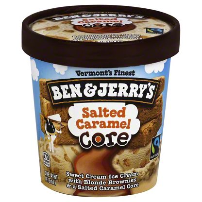 Ben & Jerry’s Salted Caramel Core Ice Cream, 1 pt – Central Market