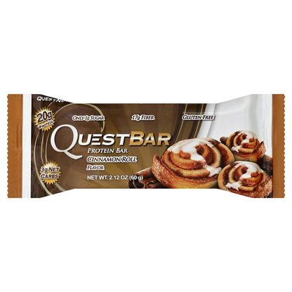 quest bar cinnamon roll