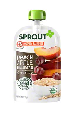 Sprout Stage 3 Peach Apple Multigrain with Cherry, 4 oz | Central ...