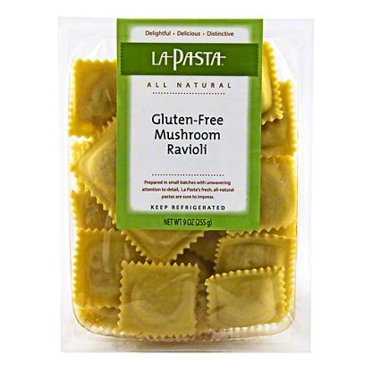 La Pasta Gluten Free Mushroom Ravioli, 9 OZ - Central Market