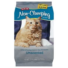 H E B Unscented Non Clumping Cat Litter 10 lb Central Market Really Into Food