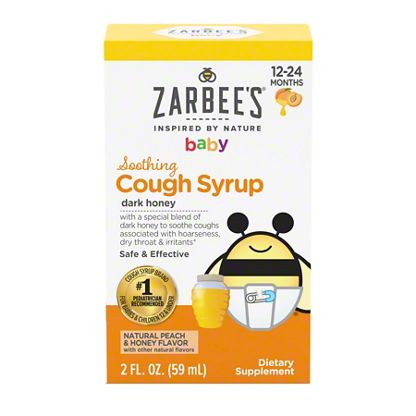 Zarbee S Naturals Baby Cough Mucus Relief Syrup Grape 2 Oz