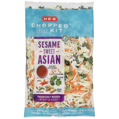 H-E-B Chopped Salad Kit - Sweet Thai, Each