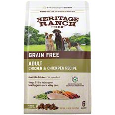 Heritage Ranch by H E B Adult Grain Free Dry Dog Food Chicken