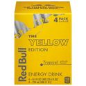 Red Bull Yellow Edition Energy Drink 4 pk Cans - Tropical