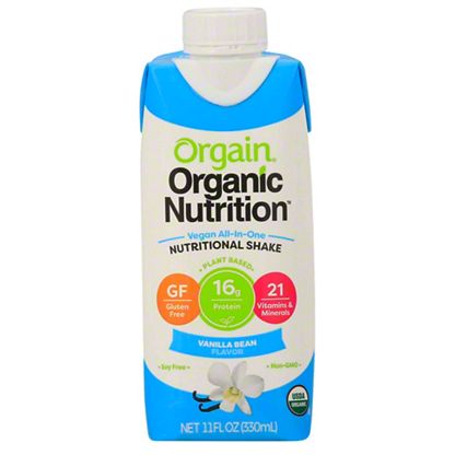 Orgain Organic Nutrition Vegan All-in-One Vanilla Protein Shake, 11 oz ...