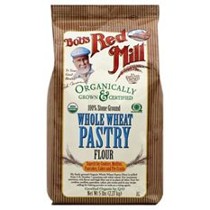 Bob s Red Mill Organic Whole Wheat Pastry Flour 5 lb Central