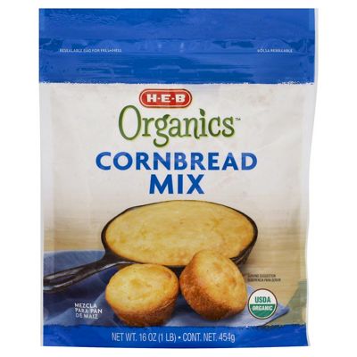 H-E-B Organics Cornbread Mix, 16 Oz – Central Market