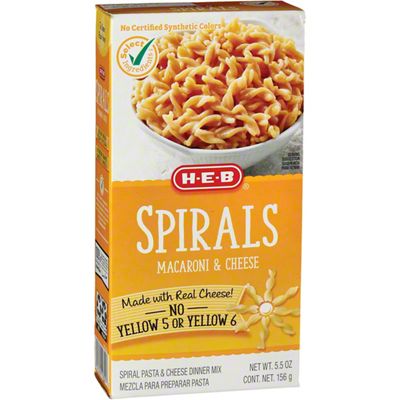 H-E-B Spirals Macaroni & Cheese, 5.5 Oz – Central Market