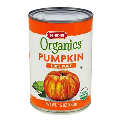 H-E-B Organics Solid Pack Pumpkin, 15 Oz – Central Market