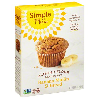 Simple Mills Banana Muffin and Bread Almond Flour Mix, 9 oz – Central ...