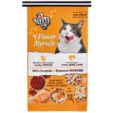 H E B Texas Pets 4 Flavor Morsels Dry Cat Food 16 lb Joe V s