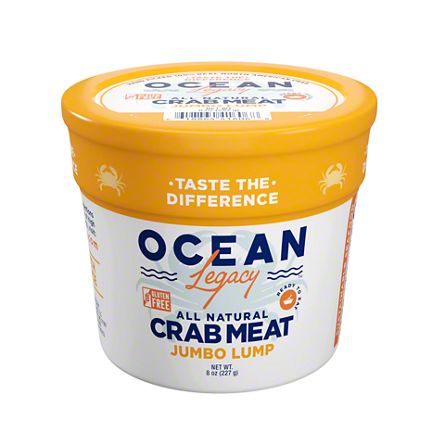 Ocean Legacy All Natural Jumbo Lump Crab Meat, 8 oz | Central Market
