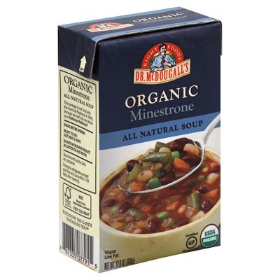 Dr McDougalls Organic Minestrone Soup, 17.6 oz | Central Market ...