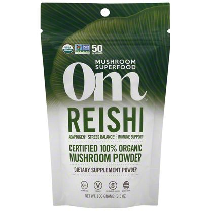 Om Mushroom Reishi Mushroom Superfood Powder 100 G Central Market