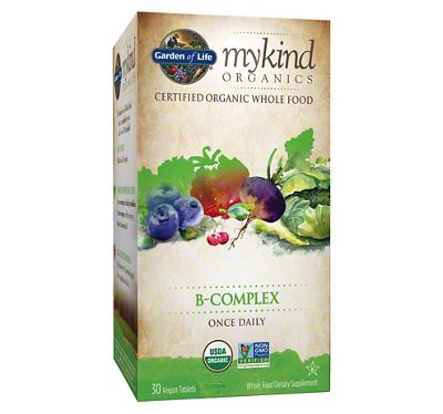 Garden Of Life Mykind Organics B-Complex Tablets, 30 Ct | Central ...