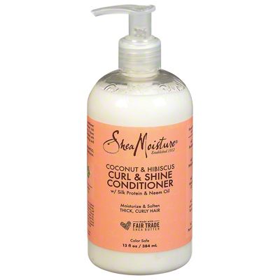 SheaMoisture Curl & Shine Conditioner Coconut & Hibiscus, 13 oz | Joe V ...