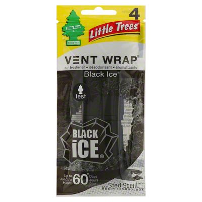 Little Trees Vent Wrap Car Air Fresheners - Black Ice, 4 ct | Joe V's ...