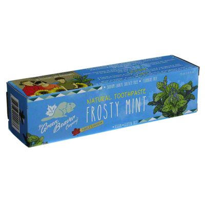 Green Beaver Toothpaste, Frosty Mint, 2.5 oz | Central Market - Really ...
