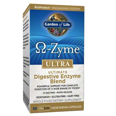 Garden of Life Omega-Zyme Ultra Digestive Enzyme Blend
