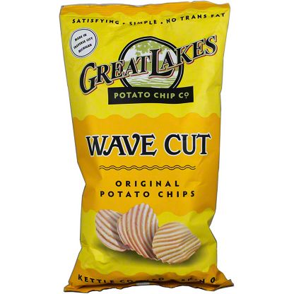 Great Lakes Potato Chip Co. Original Wave Cut Potato Chips, 8 oz ...