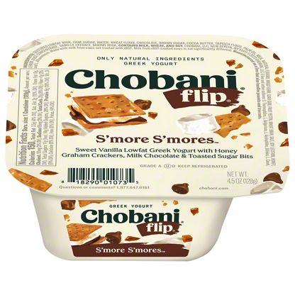 Chobani Flip Low-Fat S’more S’mores Greek Yogurt, 5.3 oz – Central Market