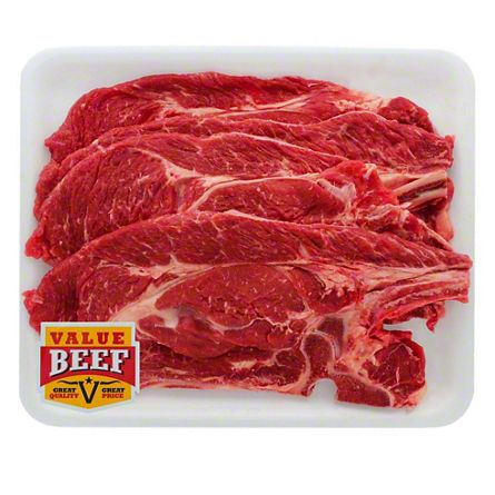 Value Beef Chuck Agujas, Thin Cut - Value Pack | Joe V's Smart Shop ...