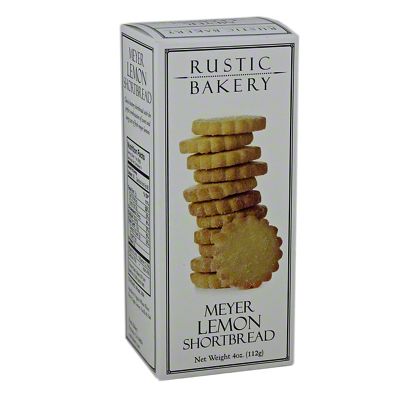 Rustic Bakery Meyer Lemon Shortbread Cookies, 3.66 oz – Central Market
