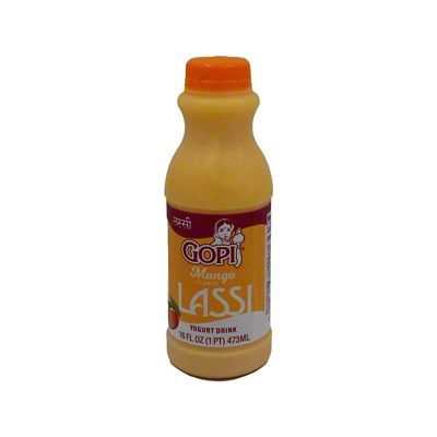 Gopi Lassi Mango Yogurt, 16 oz | Central Market - Really Into Food