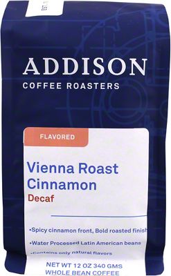 Addison Coffee Roasters Decaf Vienna Roast Cinnamon Coffee, 12 oz ...