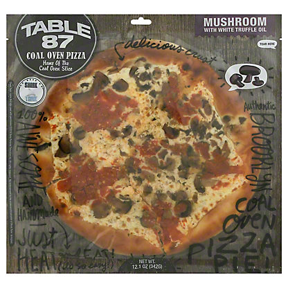 Table 87 Mushroom White Truffle Pizza