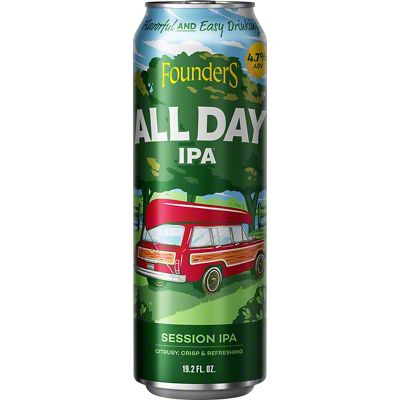 Founders All Day IPA Session Ale Beer, 19.2 oz | Central Market