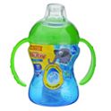 Nuby No Spill Flexi Straw 10 OZ Cup, Assorted Colors, Each