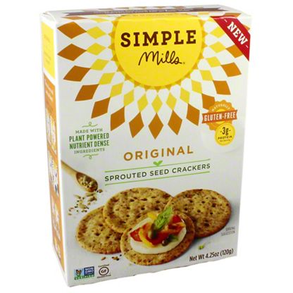 Simple Mills Original Sprouted Crackers, 4.25 oz – Central Market