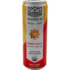 Marquis Mango Ginger Organic Energy Drink, 12 oz