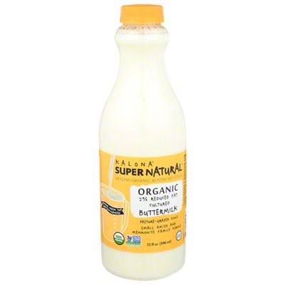 Kalona Supernatural Organic Cultured Buttermilk, 32 Fl Oz | Central ...