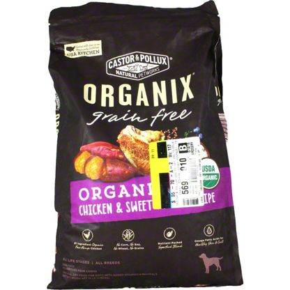 Castor& Pollux Organix Dog Food Grain Free Organic Chicken and Sweet ...