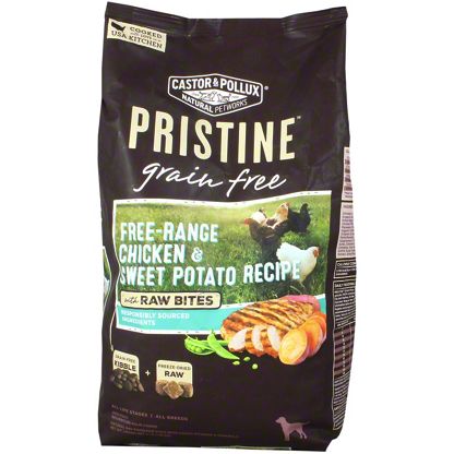 Castor& Pollux Pristine Dog Food Grain Free Free Range Chicken and Sweet Potato, 4 lb – Central