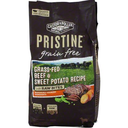 Castor & Pollux Pristine Dog Food Gr-free Grass-fed Beef and Sweet Potato, 4 LB – Central Market